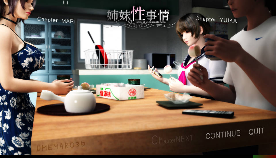 【日式3D/同人/全动态】 梅麻吕：姐姐和妹妹的性事！姉と妹の性事情 PC+安卓 汉化版+解码动画 [3.7G/百度]-萌趣❤次元~